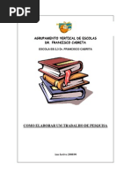 Como elaborar um relatório de pesquisa