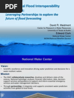 David Maidment - The National Flood Interoperability Experiment: Leveraging Partnerships To Explore The Future of Flood Forecasting