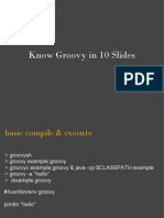 Know Groovy in 10 Slides