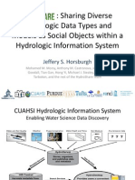 Jeffery Horsburgh - Hydroshare: Sharing Diverse Hydrologic Data Types and Models as Social Objects within a Hydrologic Information System