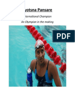 Jyotsna Pansare: International Champion An Olympian in The Making