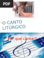 O CANTO LITURGICO.ppt