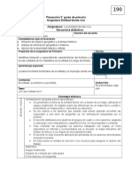 Planeacion Didactita 3° La Entidad Donde Vivo