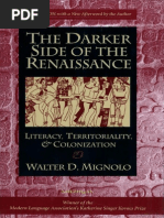 1995, Walter Mignolo The Darker Side of The Renaissance Literacy ...
