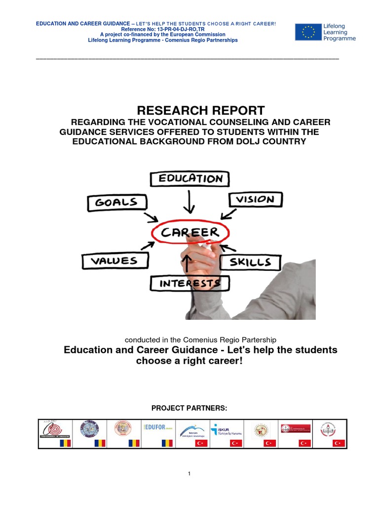 research papers on career guidance
