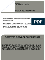 Organizacion 5 Agosto 2015