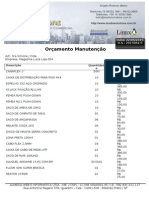 Orçamento Magazine Luiza Total 054 - 220615