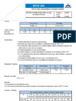 Electrodos Inoxidables Convencionales