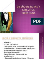 Diseño de Rutas y Circuitos Turísticos