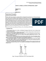 MENDES, 2009 - Vibration Analysis of A Steel Lattice Tower For A 24kW Wind Turbine