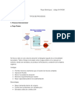 Tipos de Procesos Secundarios Aguas Residuales