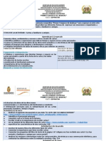 Secuencia de Didactica de Una Carta A Familiares y Amigos