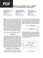 Guide To Soil Thermal Resistivity | PDF | Density | Electrical ...