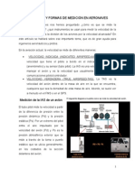 Medir la velocidad de aviones (IAS, TAS, Mach