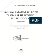 Opširni Katastarski Popis 1585 II