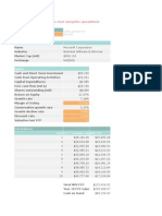 DCF Calculator - V2.0