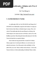 Download Taoism a philosophy a religion and a way of life by You-Sheng Li SN27378967 doc pdf