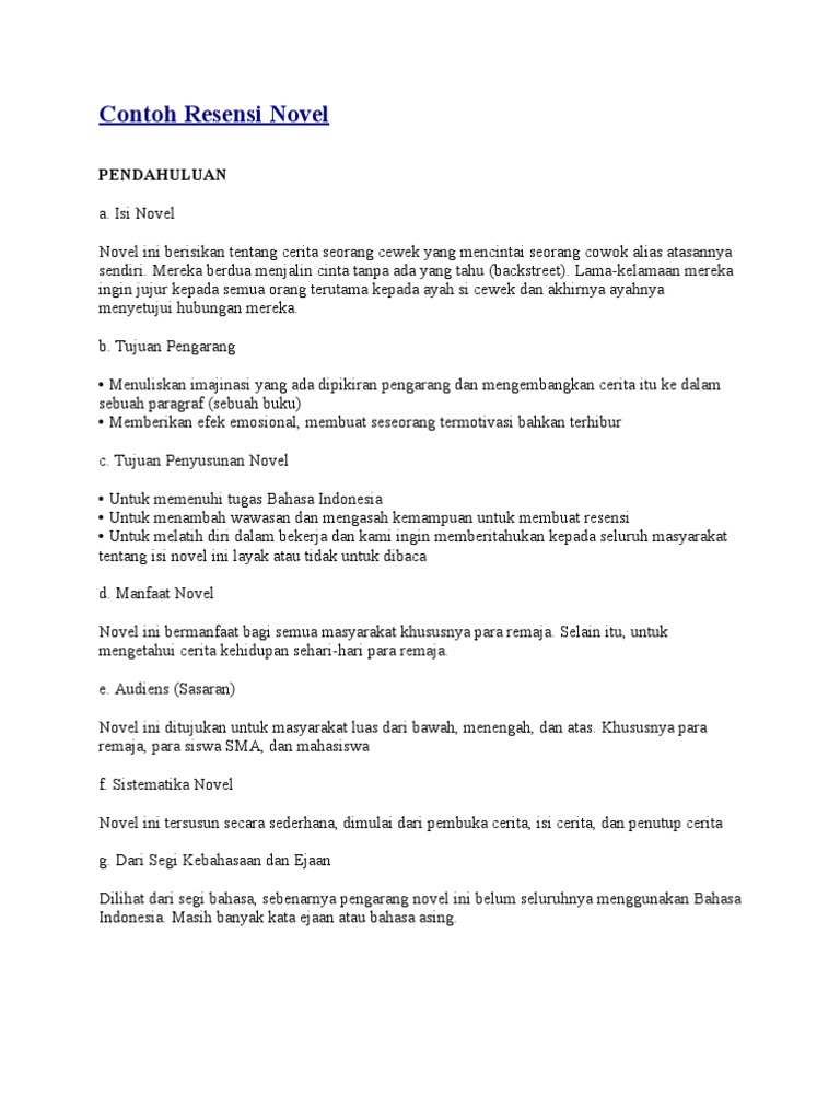 Contoh Resensi Cerpen Yang Baik Dan Benar Mosaicone