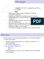 Debug C/C++ Code with GDB