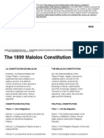 The 1899 Malolos Constitution - Official Gazette of The Republic of The Philippines