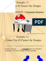 Spanish - Pastor's Time Usage With Self Evaluation 6 - 2003