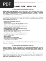 Download David Haas Sheet Music by Bryan Avila SN273794927 doc pdf