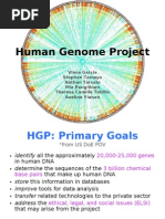 Human Genome Project: Vince Garcia Stephen Tamayo Nathan Tarcelo Mia Pangilinan Theresa Camille Tobillo Aveline Ylanan