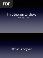 Introduction To Bhyve