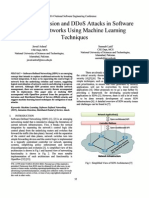 406.handling Intrusion and DDoS Attacks in Software Defined Networks Using Machine Learning Techniques