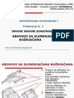 DRVENI KOSI KROVOVI-II Deo - 2012-13
