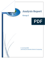 Analysis Report Group e