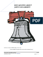 Famous Quotes About Rights and Liberty, Form #08.001