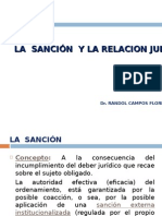 La Sancion y La Relacion Juridica