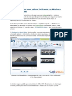 Aprenda a Editar Seus Vídeos Facilmente No Windows Live Movie Maker 