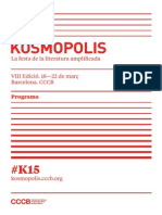 Programa Kosmopolis 15