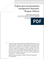 CORREA, M. D. C. Triptico para um pensamento intempestivo. Prisma Juridico (São Paulo)