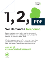 Trees Count! 2015 Flyer