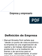 Empresa y Empresario