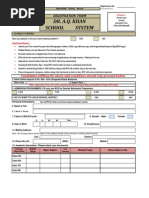 Dr. a.Q. Khan School System Registration Form Application Form