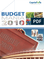 Budget  2010- Preview