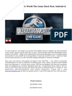 Telecharger Jurassic World The Game Hack Pour Android Et iOS