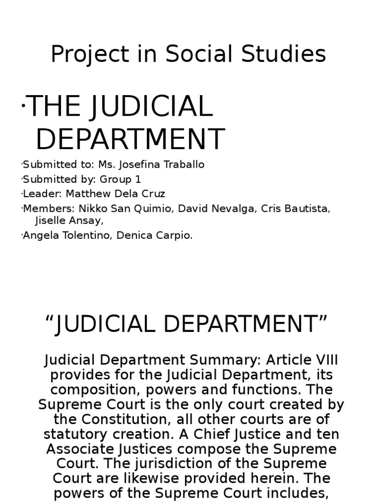 what court was created by the constitution