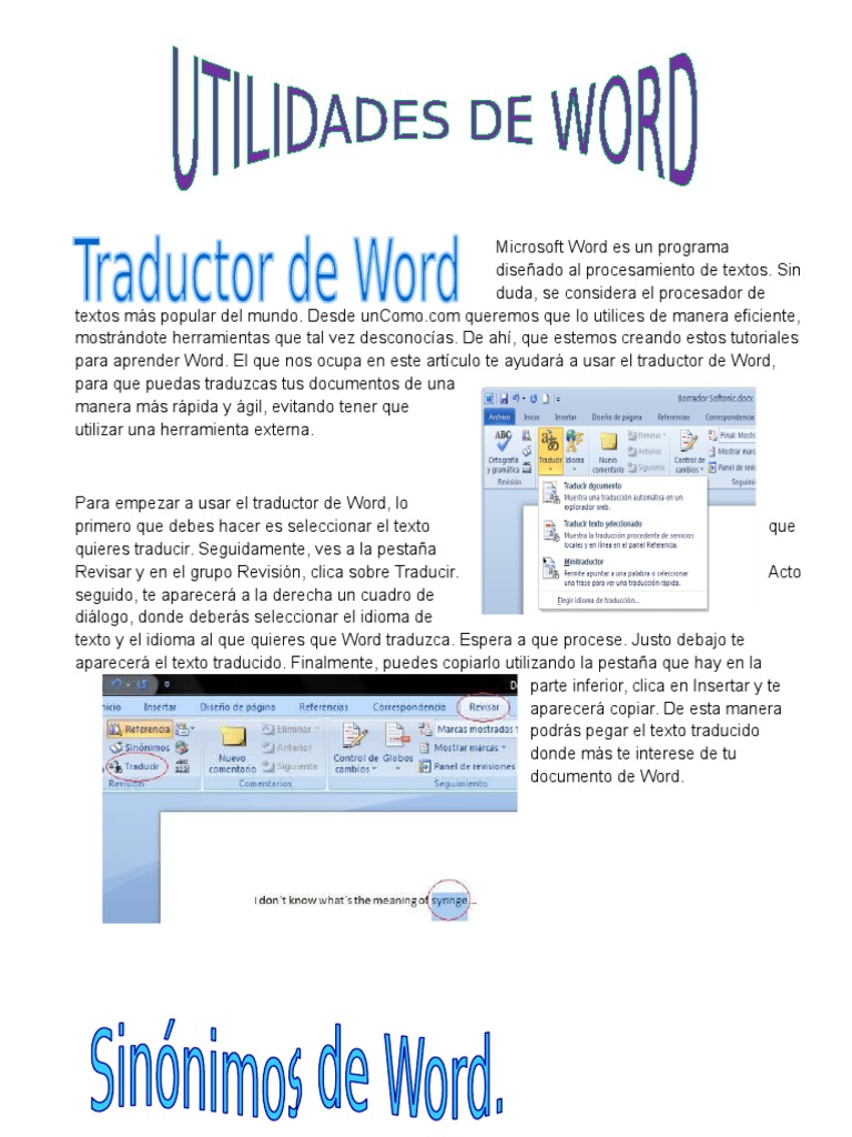 Funciones útiles de Microsoft Word | PDF | Macro (informática) | Point ...