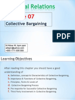 IR Lecture 07 Collective Bargaining SMALL