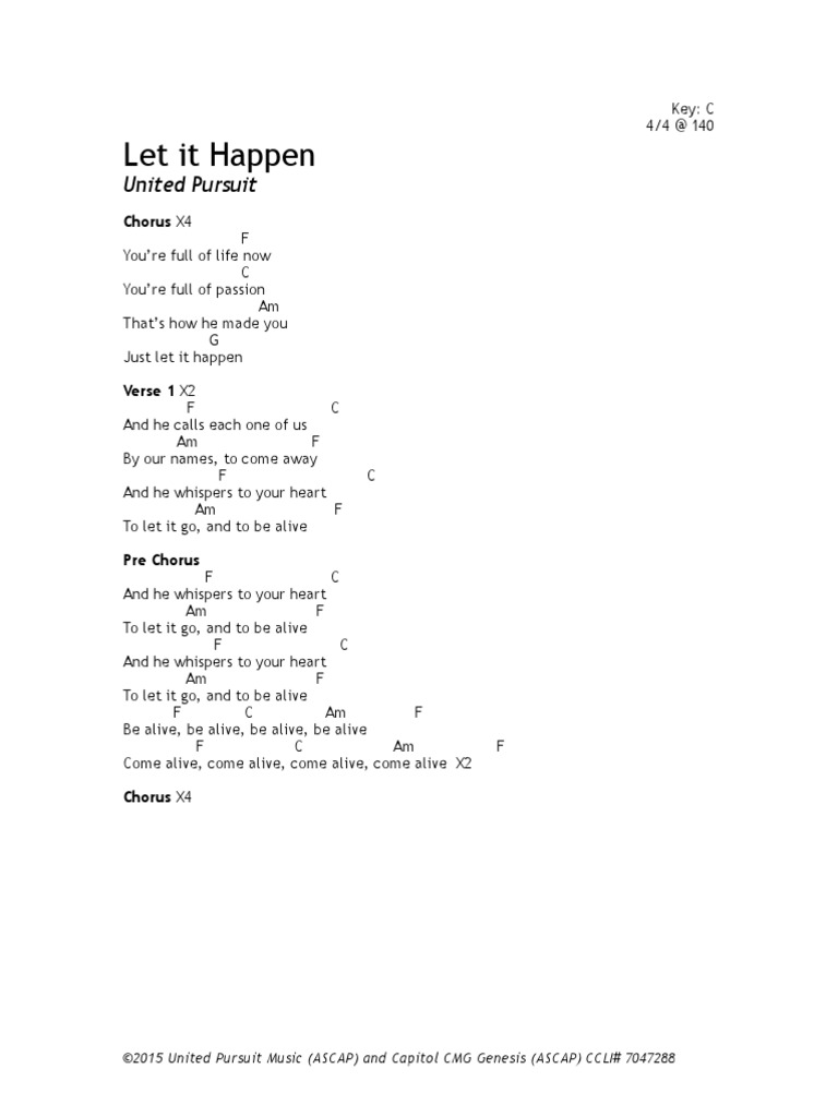 Let It Happen