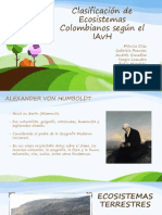 Clasificación de Ecosistemas Colombianos Según El IAvH (1)