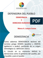 Presentacion Democracia DDHH - Bolivia