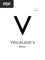 VOCALOID4 Editor Manual