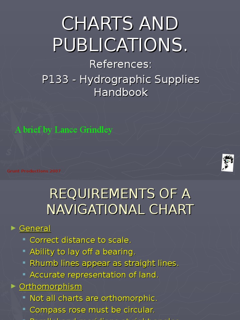 Navigational Chart Requirements Guide | PDF | Geomatics | Geographic ...
