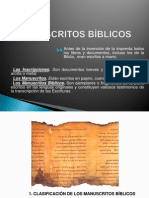 Manuscritos Biblicos